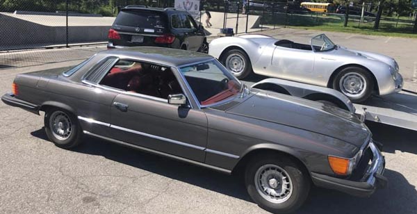 Mercedes-Benz 450 SLC at Greenwich Concours
