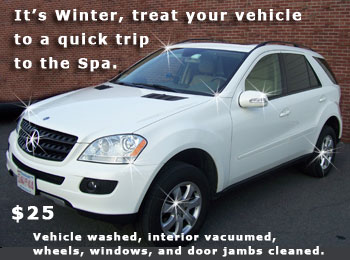 Treat your Mercedes to a trip to the spa