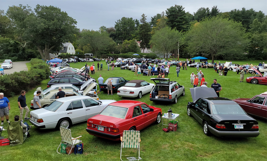  Larz Anderson Mercedes-Benz Day Lawn event